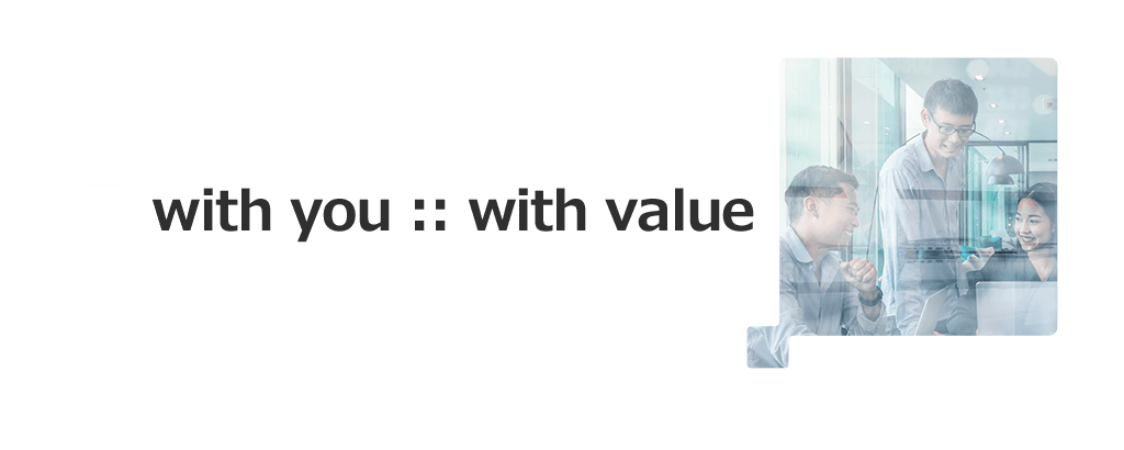 画像：with you :: with value